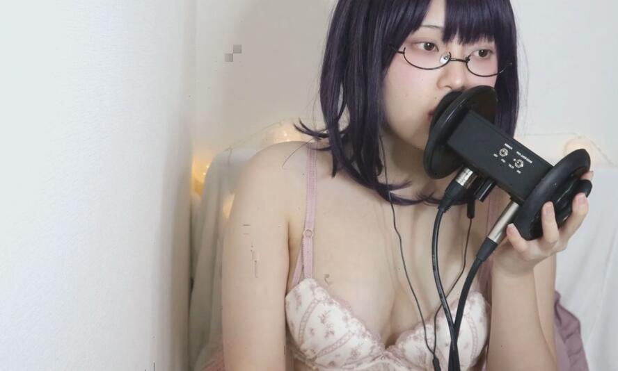 千岁堇ASMR 下着姿顔出し耳舐め動画pixivFANBOX 2022-11-28